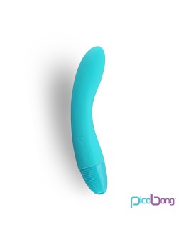 VIBRATORE IMPERMEABILE IN SILICONE PICOBONG \"ZIZO\" BLU